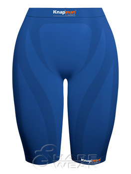 Zoned Compression Short Ladies royal blue