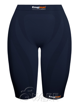 Zoned Compression Short Ladies navy blue
