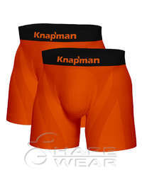Knapman Ultimate Comfort Boxershort 3.0 Orange | Twopack